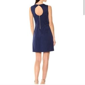 Nicole Miller 3D Floral Appliqué Dress